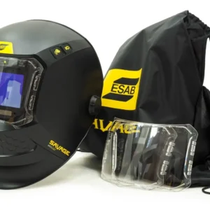 ESAB™ Savage A50 LUX Schweißhelm automatisch WIG MIG Farbechte Sicht 1/1/1/1 LED