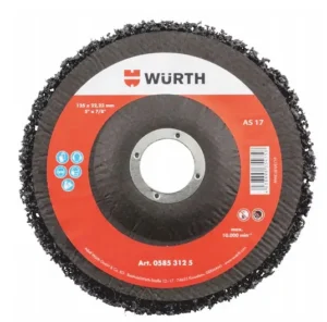 WURTH Schleifvlies-Scheibe Nylon 125x22,23 mm