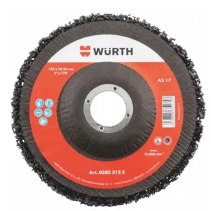 WURTH Schleifvlies-Scheibe Nylon 125x22,23 mm
