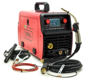 Ideal™ TecnoMIG 210 DOPPEL PULSE LCD Schweißgerät 200A Synergie 3in1 FLUX Löten