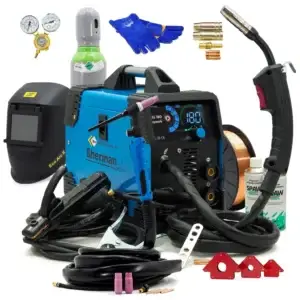 SET Sherman™ MIG 180Amp Easywork Synergie Inverter Schweißgerät MIG/MAG MMA 3in1 Sherman MIG 180 Easywork