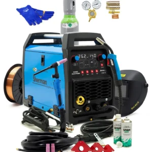 SET Sherman™ MIG/MAG 200A Inverter Schweißgerät WIG Synergie Punktschweißen 3in1 DIGIMIG 202 M-POWER