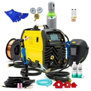 SET Magnum™ 200A 4 Rollen SYNERGIE MIG/MAG WIG 3in1 Schweißgerät Schweißmaschine MAGNUM MIG 208 Alu Synergia