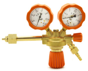 Flaschendruckminderer PROPAN-BUTAN LPG mit 2 Manometern