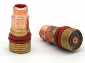 Kurze Gaslinse mit Sieb 1,0 mm für WIG-Brenner SR17 / SR18 / SR26