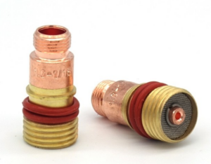 Kurze Gaslinse mit Sieb 1,6 mm für WIG-Brenner SR17 / SR18 / SR26 42V43L