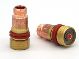 Kurze Gaslinse mit Sieb 2,4 mm für WIG-Brenner SR17 / SR18 / SR26 45V44L