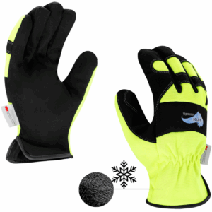 Gefütterte kurze Arbeitsschutzhandschuhe X-SELBY Procera Größe 10