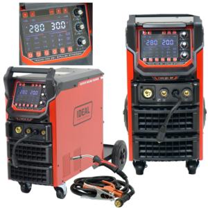 Schweißgerät IDEAL TECNO MIG 281 S-PULSE SYNERGIC 280A Halbautomat 400V