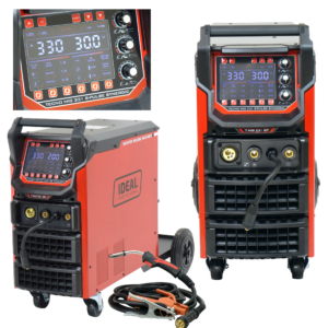 Schweißgerät IDEAL TECNO MIG 351 S-PULSE Synergic 4x4 350A Inverter 400V