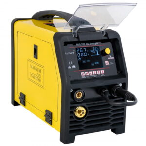 MAGNUM MIG 209 ALU SYNERGIA Schweißgerät 230V LCD 200A