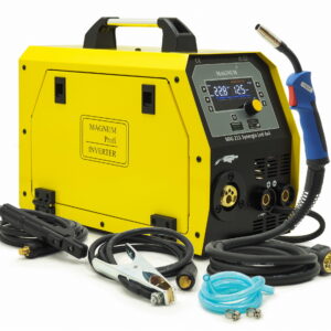 Schweißgerät MAGNUM MIG 211 SYNERGIE LED 4x4 Vorschubgerät 200A/60% MB-15/3m