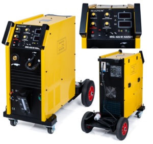 Schweißgerät MAGNUM MIG 425W HARDY IGBT 400V 60% MB-501 4x4 Halbautomat COMPACT