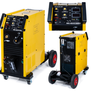 Schweißgerät MAGNUM MIG 425W HARDY IGBT 400V 60% MB-501 4x4 Halbautomat COMPACT
