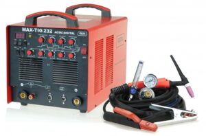 Schweißgerät IDEAL MAX-TIG 232 AC/DC DIGITAL + TIG-Set + Druckminderer