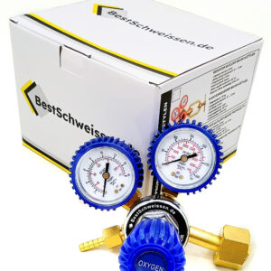 Flaschenregler MOUSE für Sauerstoff OXYGEN O2 BS.DE