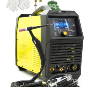 Set TIG-Schweißgerät MAGNUM THF 238 PRO AC/DC LCD PULS v2 mit Flasche und Druckminderer