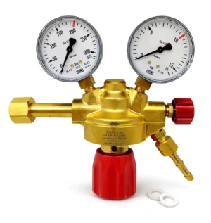 Flaschendruckminderer PERUN Wasserstoff 200 bar RBW-1-z W212-7722 für Wasserstoff