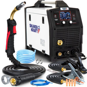 MIG/MAG-Schweißgerät SKANDI KRAFT iTECH 220 DUAL PULS SYNERGIE 230V 200A