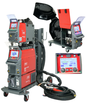 IDEAL Schweißgerät EXPERT MIG 550W PULSE Pro7 LCD SYNERGIE MMA TIG 400V 500A