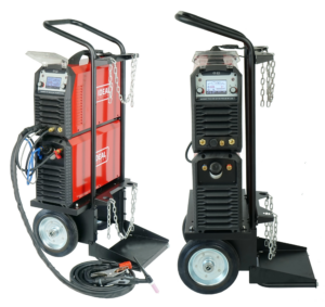 WIG-Schweißgerät IDEAL EXPERT TIG 220 AC/DC PULSE mit LCD Wasserkühler Fahrwagen 230V