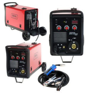 SCHWEISSGERÄT IDEAL TECNO MIG 200/2 MMA 230/400V HALBAUTOMAT FLUX MAG