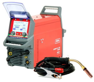 Schweißgerät IDEAL EXPERT MIG 301 PULSE Pro7 LCD TIG MMA 400V 4R Synergia 300A