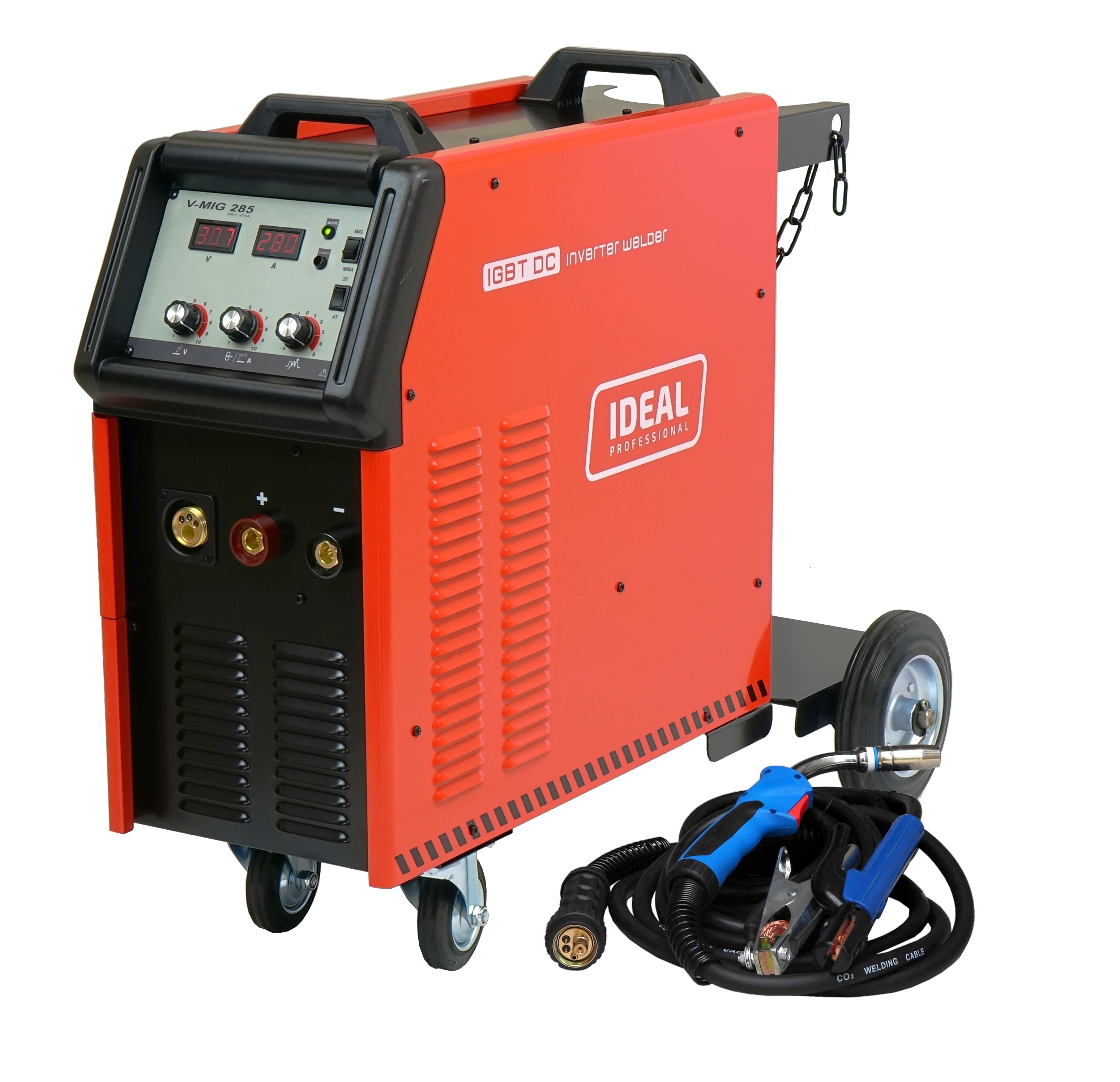 IDEAL V-MIG 285 4x4 PRO MMA 280A 400V MIG/MAG Halbautomat