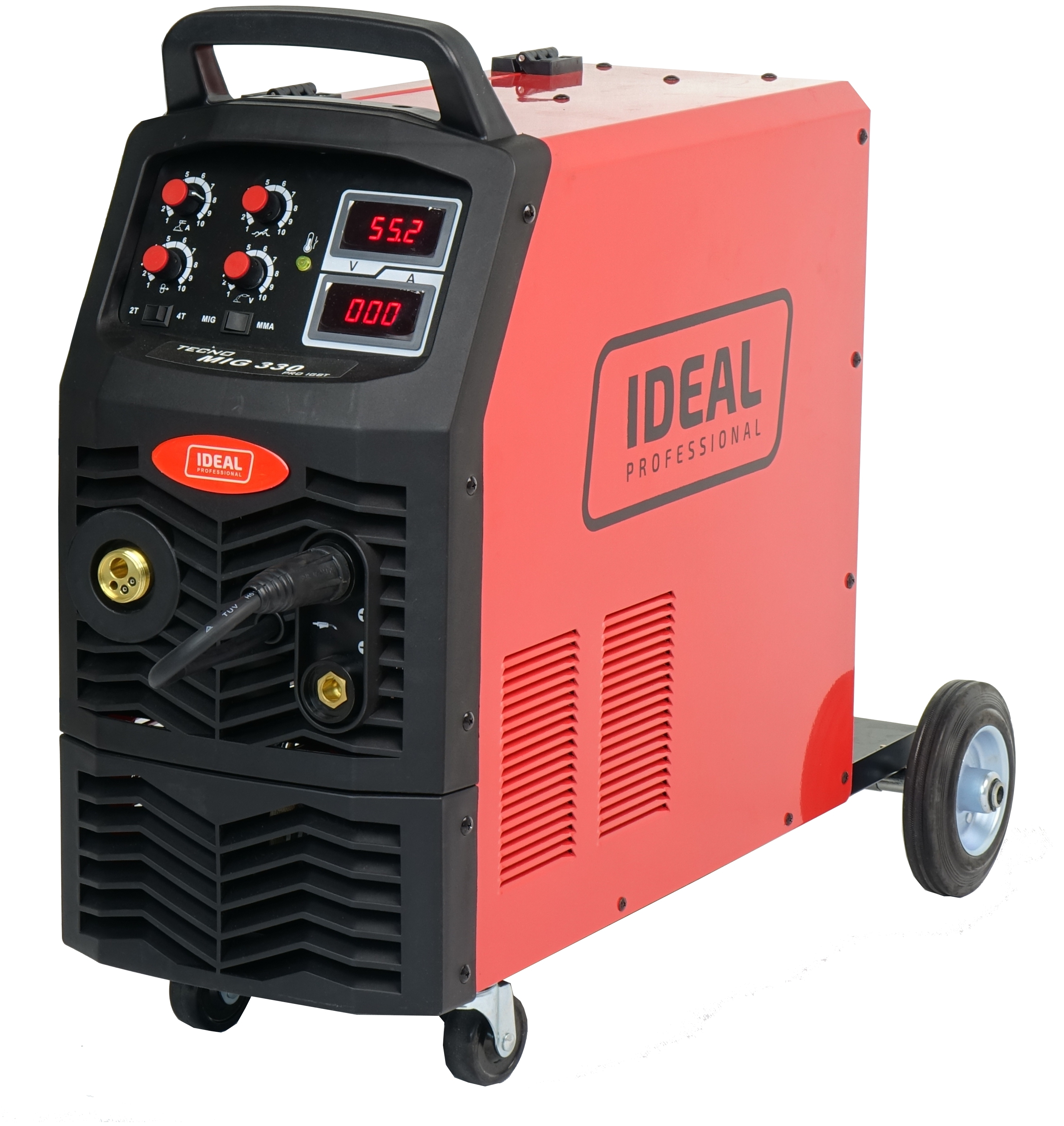 Schweißgerät IDEAL TECNO MIG 330 4x4 DIGITAL MMA 400V 300A HALBAUTOMAT