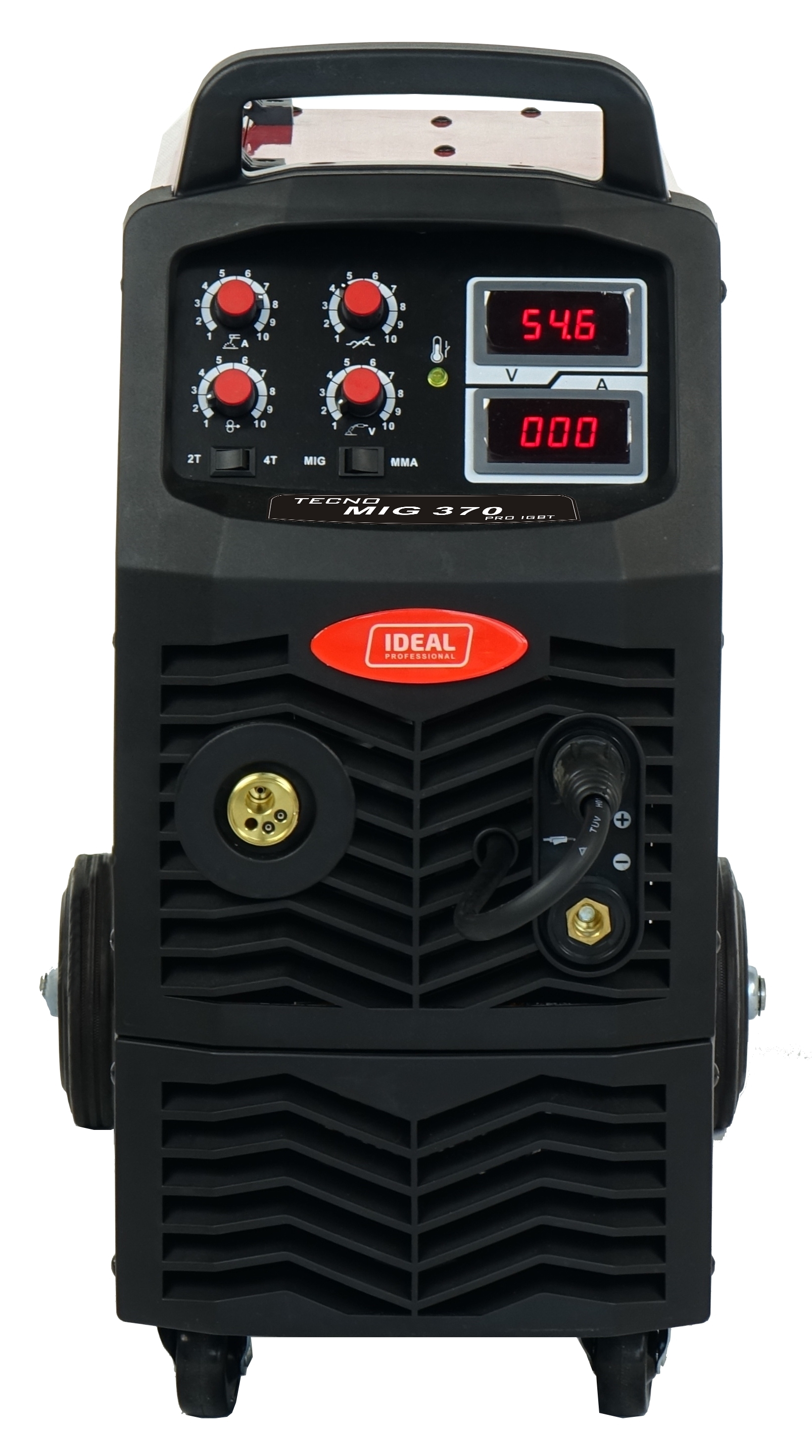 Schweißgerät IDEAL TECNO MIG 370 4x4 DIGITAL MMA 400V 370A Halbautomat