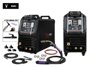SPARTUS XPro MIG 310 DUAL PULSE 400V 300A Schweißgerät mit WIG-Brenner