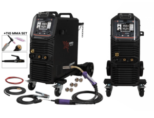 Schweißgerät SPARTUS XPro MIG 350 DUAL PULSE 400V 350A MIG TIG MMA Brenner-PAKET